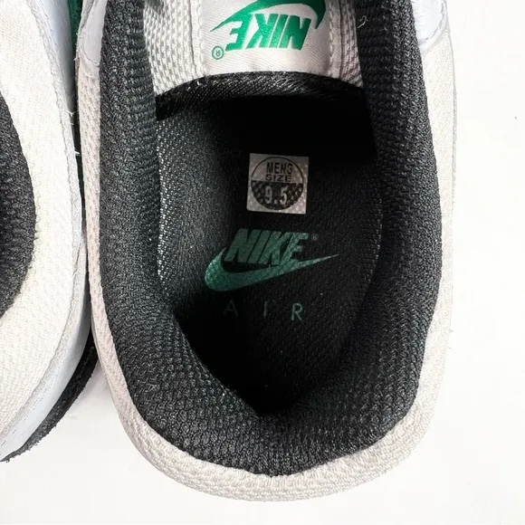 Nike Air Max I Sneakers White, Black and Green Size 9.5