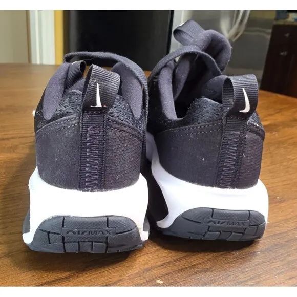 Nike Air Max Intrlk Lite Black &amp; White Women Sneakers Size 7