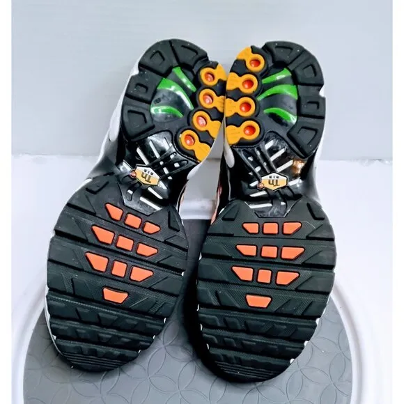 Nike Air Max Plus TN Sunset Gradient Sneakers Youth 5.5Y Pink/Green/Black