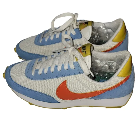 Nike Day Break University Blue Orange Sneakers Women's Size 6.5
