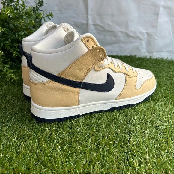 Nike Dunk High premium sneakers in off white and sand size 8.5 new no box