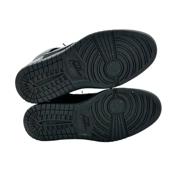 Nike Dunk Sky Hi Essential Black Hidden Wedge Sneakers - Black Out Colorway 9.5