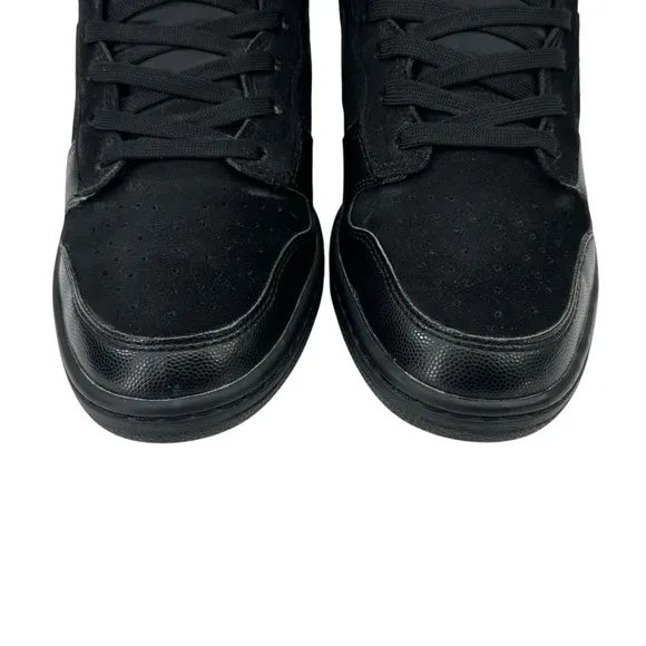 Nike Dunk Sky Hi Essential Black Hidden Wedge Sneakers - Black Out Colorway 9.5