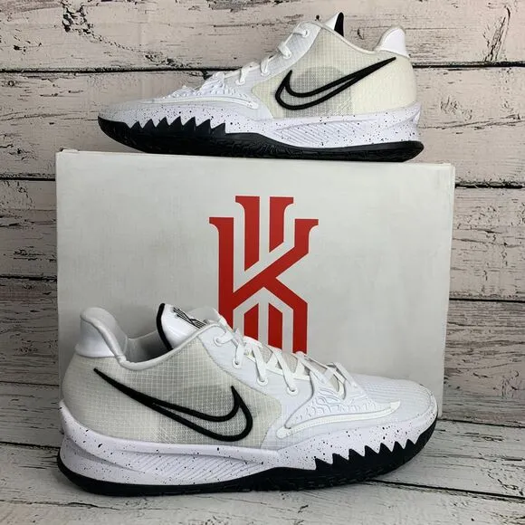 Nike Kyrie 4 TB Promo White Black DM5041-100 Basketball‎ MEN'S [US SIZE 18] NIB