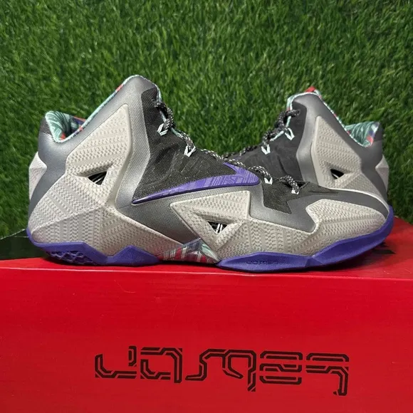 Nike LeBron 11 XI Terracotta Warrior Grey