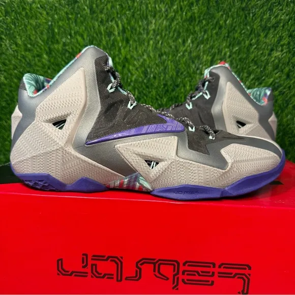 Nike LeBron 11 XI Terracotta Warrior Grey