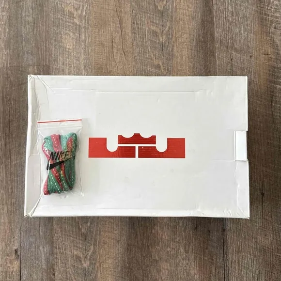 Nike LeBron 9 IX Christmas Red
