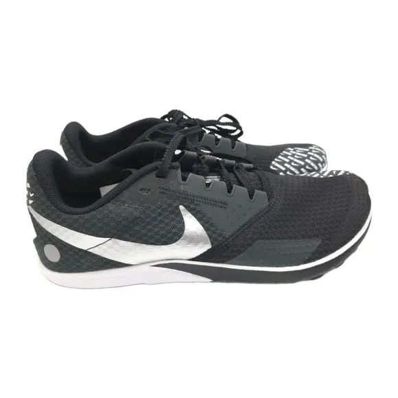 NIKE Rival Waffle 6 Cross Country Running DX7998-001 Black/White Men's 6.5 New