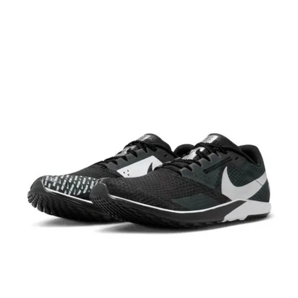 NIKE Rival Waffle 6 Cross Country Running DX7998-001 Black/White Men's 6.5 New