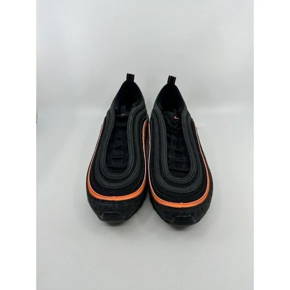 Nike Shoes Youth 6Y Women’s 7.5 Air Max 97 Safari Black Orange Leopard DX3088-00