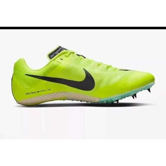 Nike Zoom Rival Sprint Volt sprinting track &amp; field Spikes DC8753 700 Men Sz 12