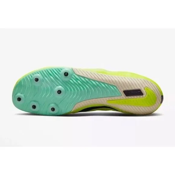 Nike Zoom Rival Sprint Volt sprinting track &amp; field Spikes DC8753 700 Men Sz 12