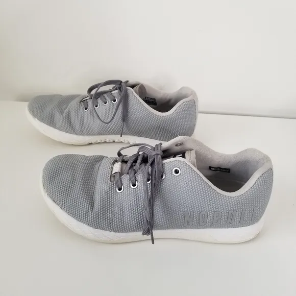 NoBull Superfabric Outwork Training Sneakers Arctic Grey Size 10.5/12