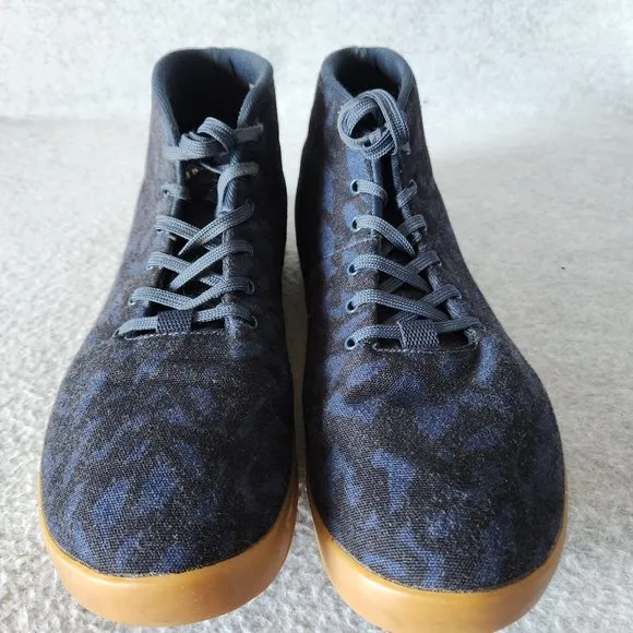 Nobull Toomey Canvas Mid Training Weightlifting Sneakers Blue Unisex USM13 W14.5