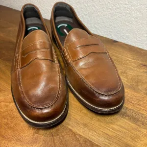 Nunn Bush Leather Penny Loafers Classic Comfort Dress Shoes Brown Mens 13M