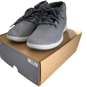 NWB Allbirds Men’s Sneakers Wool Runner Up Mizzle Light Grey Sz 14 Running Shoe