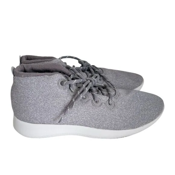 NWB Allbirds Men’s Sneakers Wool Runner Up Mizzle Light Grey Sz 14 Running Shoe