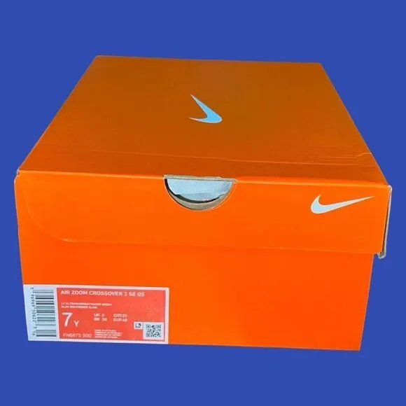 NWB Big Kids Nike Air Zoom Crossover 2 Basketball Sneakers Shoes Size 7