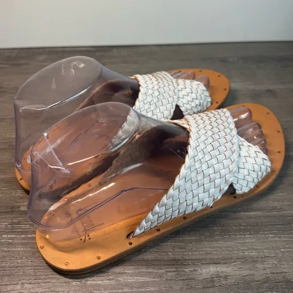 NWD- Beek Handmade Women's Braided leather Sandals size 8 $280