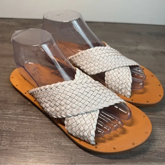 NWD- Beek Handmade Women's Braided leather Sandals size 8 $280