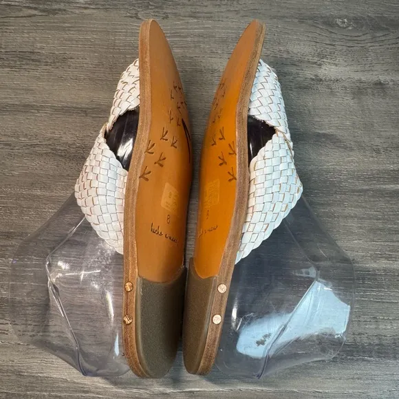 NWD- Beek Handmade Women's Braided leather Sandals size 8 $280