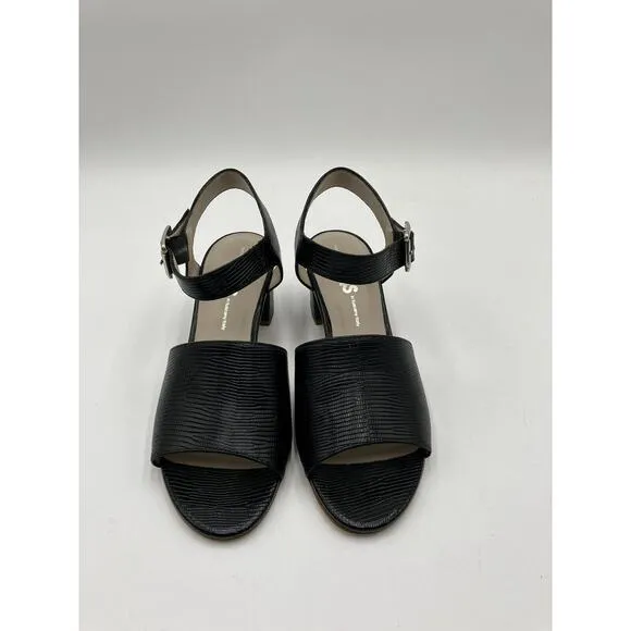 NWD SAS Bianca Women's Sandals Black US Size 8.5 MEDIUM