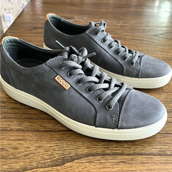 NWOB ECCO Soft 7 Men's Nubuck Sneaker, Size: 7