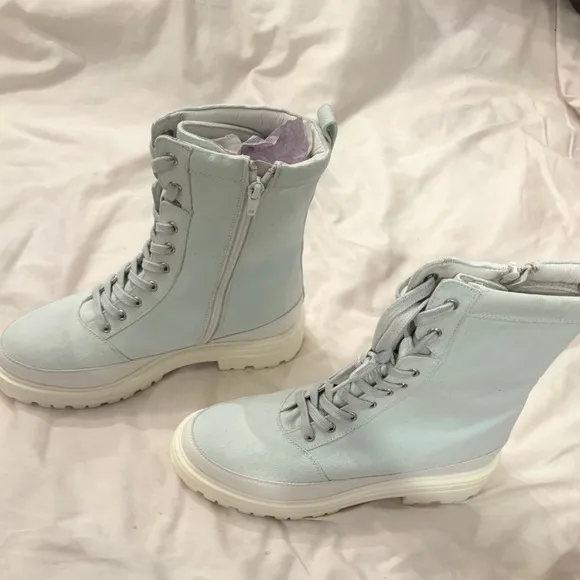 NWOB Free People Feels Good To Be Listening Lug Sole Hiker Boots