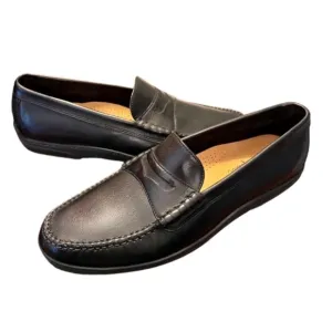 NWOB Men's Cole Haan Pinch Cup Comfort Penny Loafers Shoes in Black Size 9.5 M