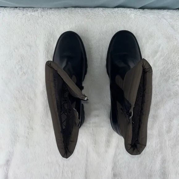 NWOT Fly London Black Mid Calf Boots EU 42
