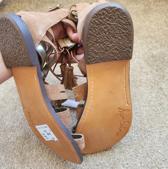 NWOT Sam Edelman Karine Tassel Gladiator Sandals
