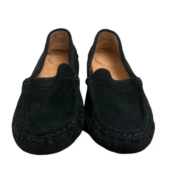 NWOT Women’s Black Gentle Souls Mina Driving Loafer Flats- Sz 8.5
