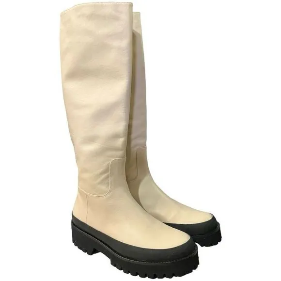 NWOT Paloma Barceló Cecile knee-high leather boots size 40 - US 9.5
