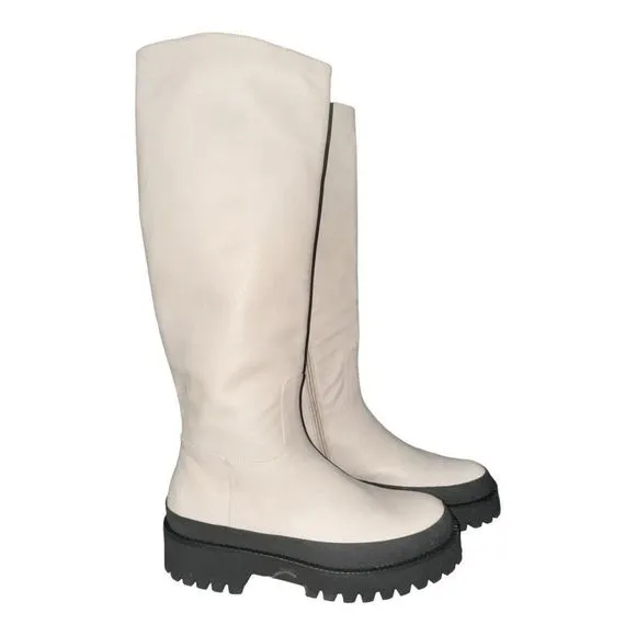 NWOT Paloma Barceló Cecile knee-high leather boots size 40 - US 9.5