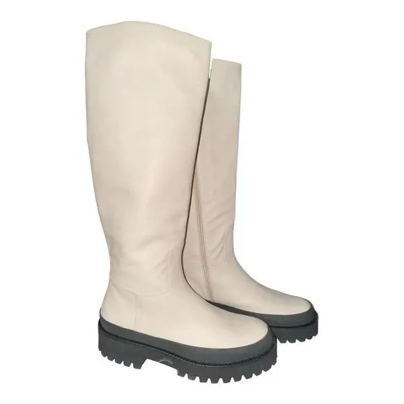 NWOT Paloma Barceló Cecile knee-high leather boots size 40 - US 9.5