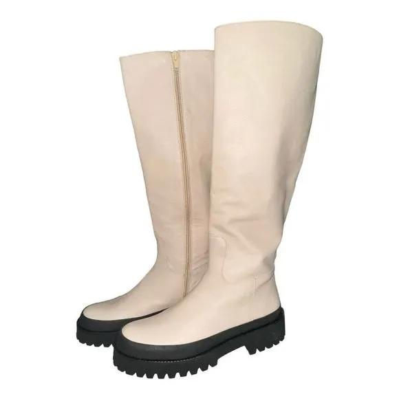 NWOT Paloma Barceló Cecile knee-high leather boots size 40 - US 9.5