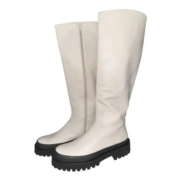 NWOT Paloma Barceló Cecile knee-high leather boots size 40 - US 9.5