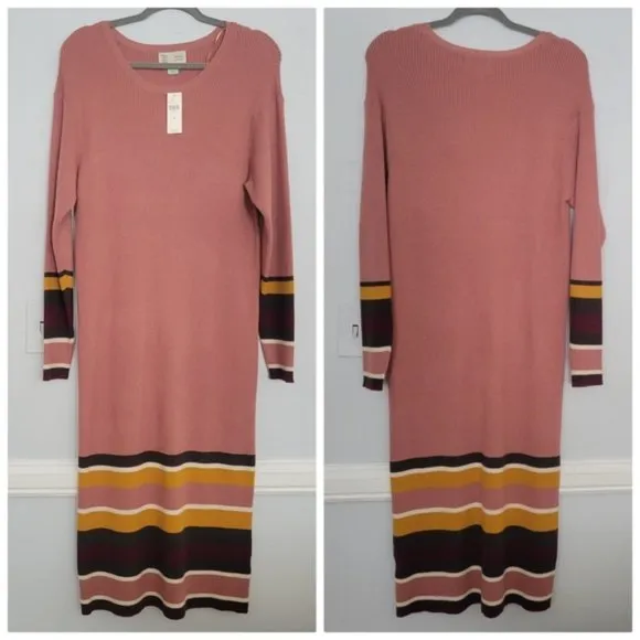 NWT Anthropologie Parvati Midi Sweater Dress | M