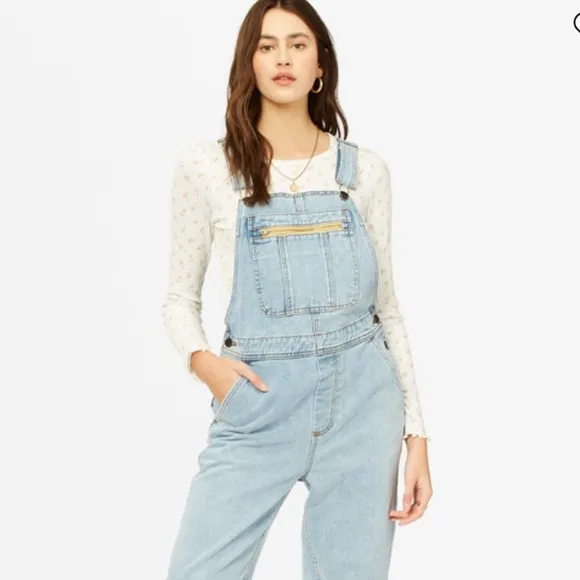 NWT Billabong Basic Beach Relaxed Overalls