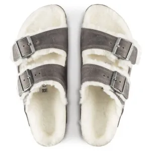 NWT BIRKENSTOCK Arizona Shearling Sandals!