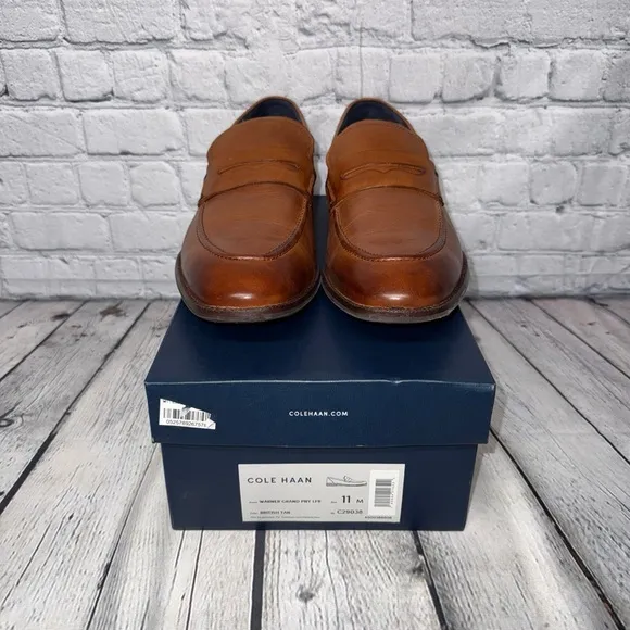 NWT! Cole Haan Warner Grand Penny Loafers