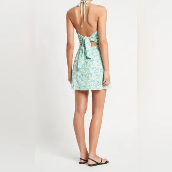 NWT FAITHFULL THE BRAND GAIA MINI DRESS, SIZE 6