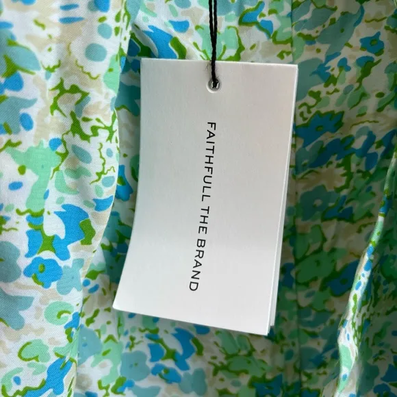 NWT FAITHFULL THE BRAND GAIA MINI DRESS, SIZE 6