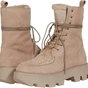 NWT Franco Sarto Women's L-Margey2 Mid Calf Boot Size: 6 COLOR: Taupe