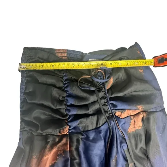 NWT Free People x House of AAMA Starry Eyes Handkerchief MIDI Skirt S