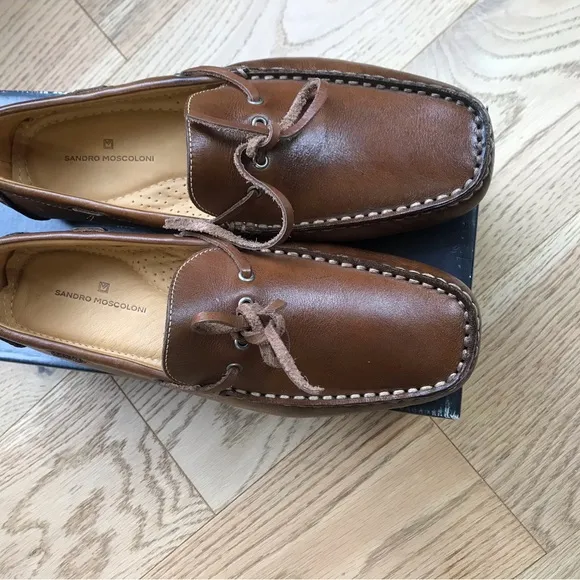 NWT in Box Sandro Moscoloni Men's Driving Moccasin