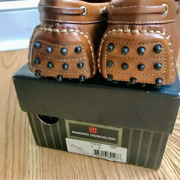 NWT in Box Sandro Moscoloni Men's Driving Moccasin