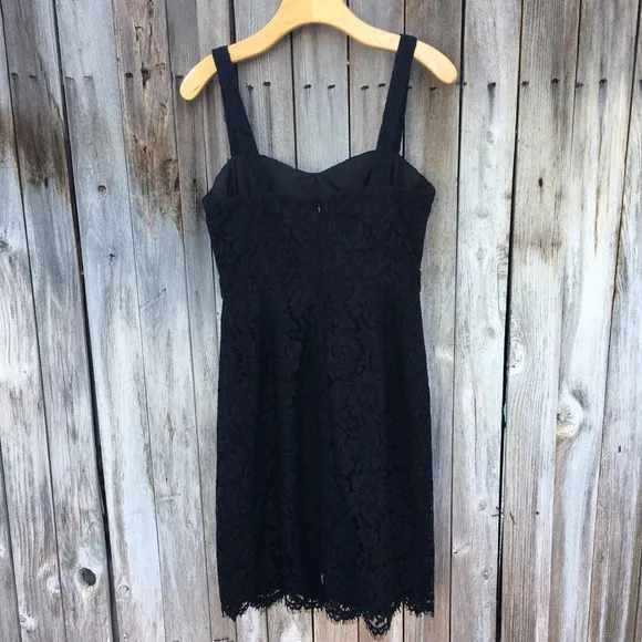 NWT J. Crew Collection Sleeveless Lace Dress Black