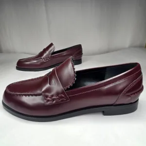 NWT Marc Fisher Women's Dark Red Milton Loafers