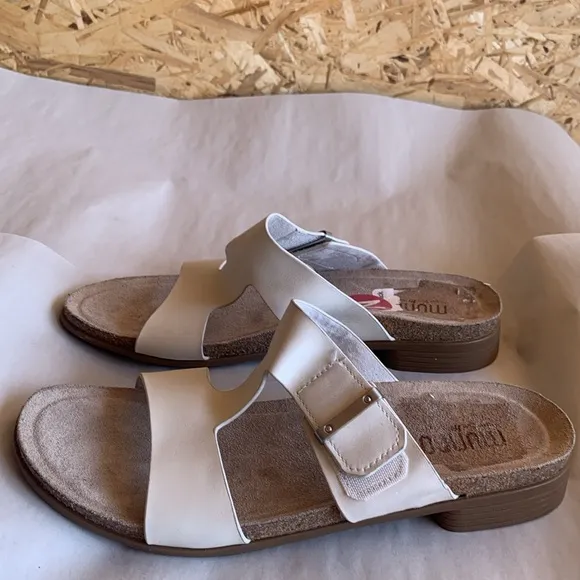 NWT Munro Jody Slide Sandals in Alloy Nubuck Size 11 N
